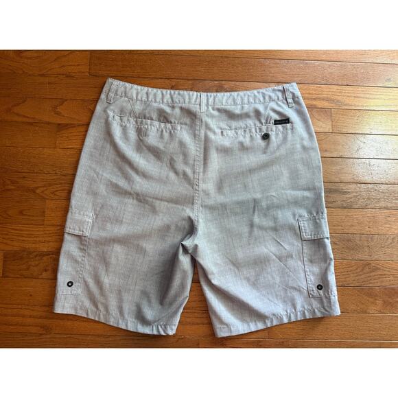 Ocean Current Mens Shorts Size 34 Light Grey Cargo - Picture 8 of 8